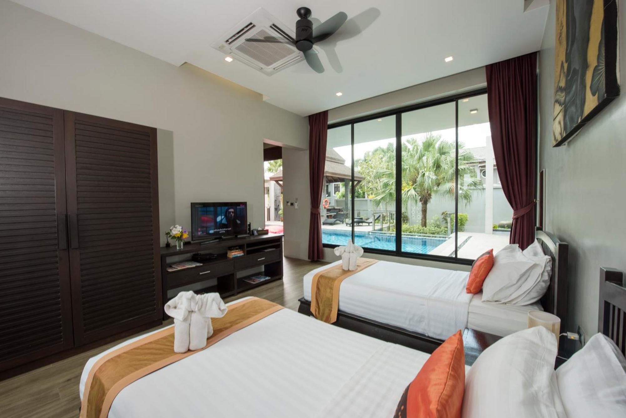 Narintara Private Pool Villas - Free Tuk-Tuk Service To The Beach! Ao Nang Bagian luar foto