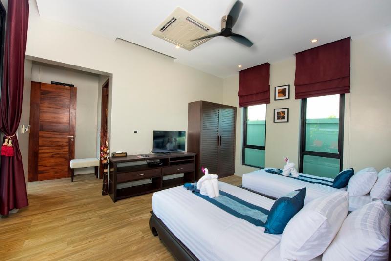 Narintara Private Pool Villas - Free Tuk-Tuk Service To The Beach! Ao Nang Bagian luar foto